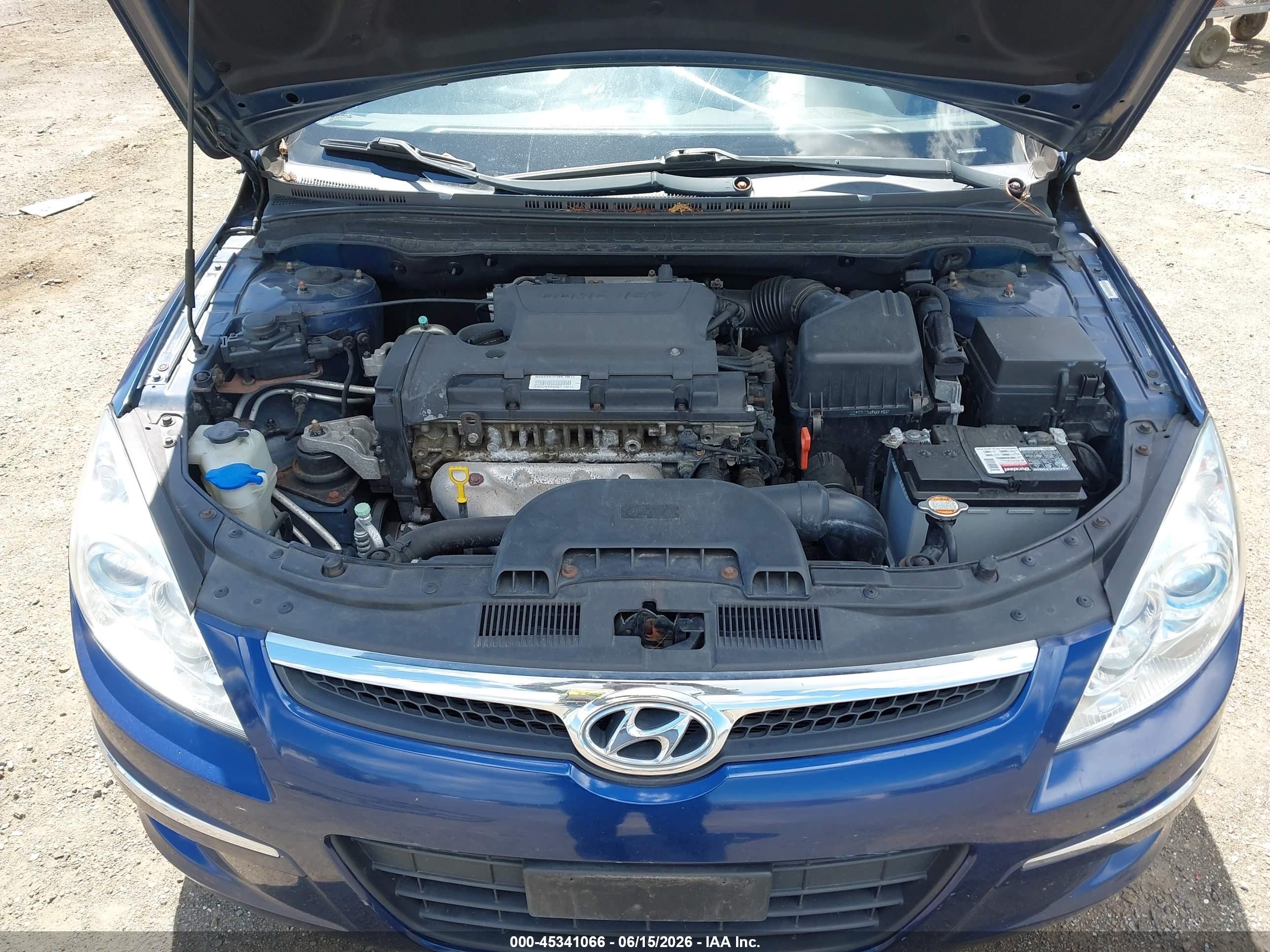 2011 Hyundai Elantra Touring Gls Navy vin: KMHDB8AE9BU097047