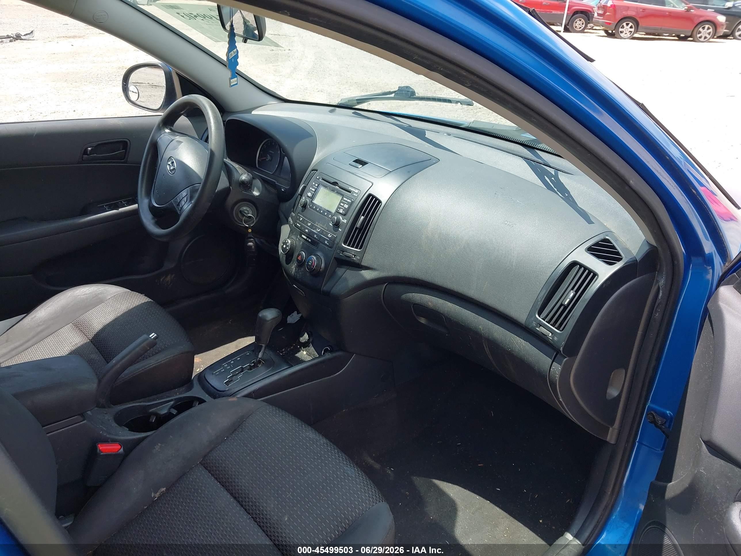 2011 Hyundai Elantra Touring Gls Синий vin: KMHDB8AE9BU119211