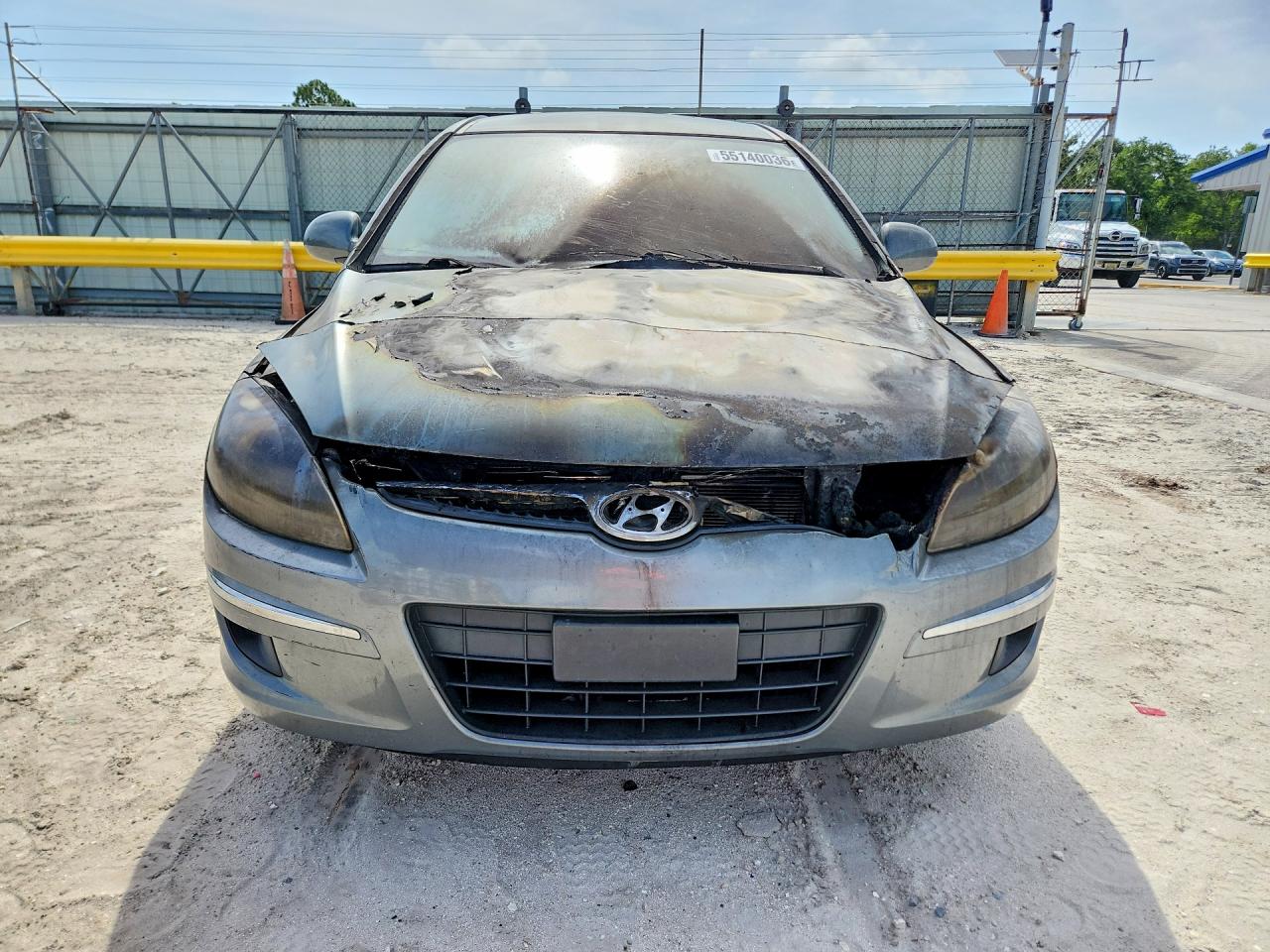 2010 Hyundai Elantra Touring Gls Silver vin: KMHDB8AEXAU052004