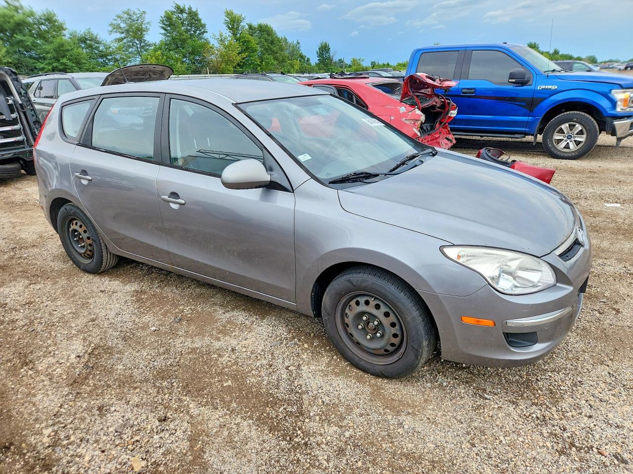2011 Hyundai Elantra Touring Gls Gray vin: KMHDB8AEXBU097347
