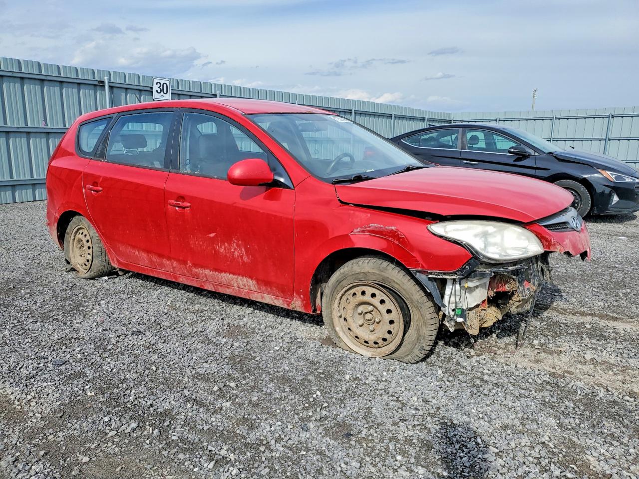 2012 Hyundai Elantra Touring Gls Red vin: KMHDB8AEXCU154017