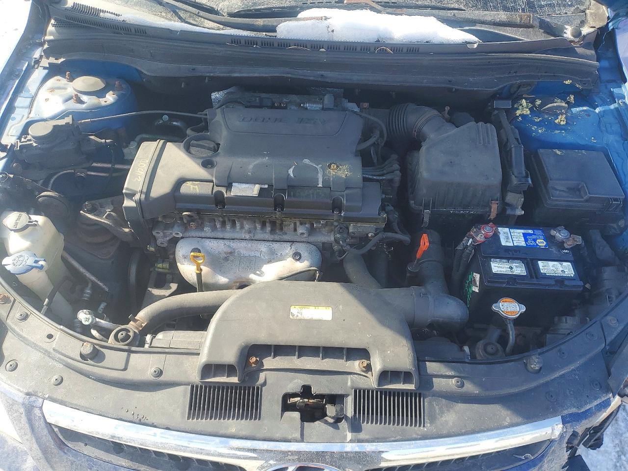 2009 Hyundai Elantra Touring Blue vin: KMHDC85EX9U032743