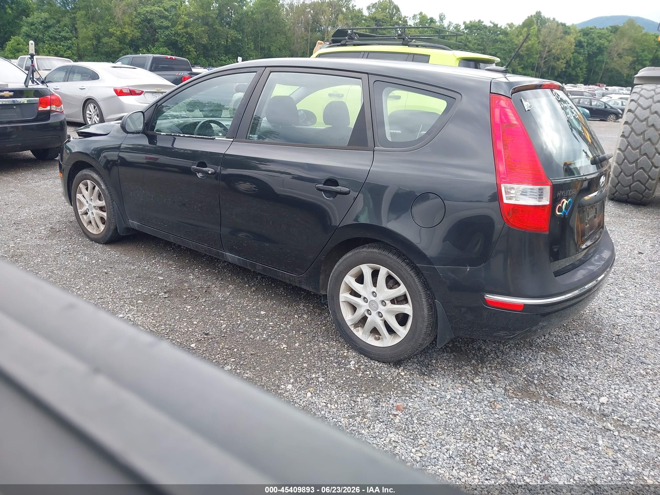 2009 Hyundai Elantra Touring   Черный vin: KMHDC86E09U036654