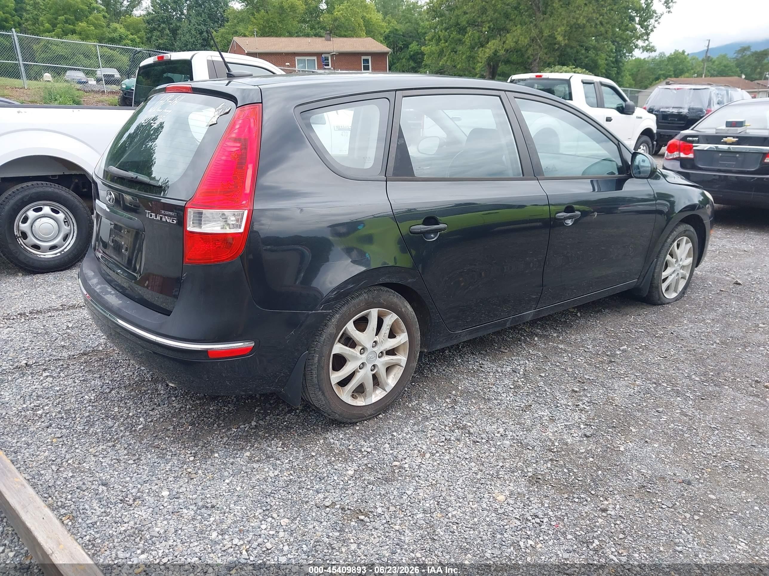 2009 Hyundai Elantra Touring   Черный vin: KMHDC86E09U036654