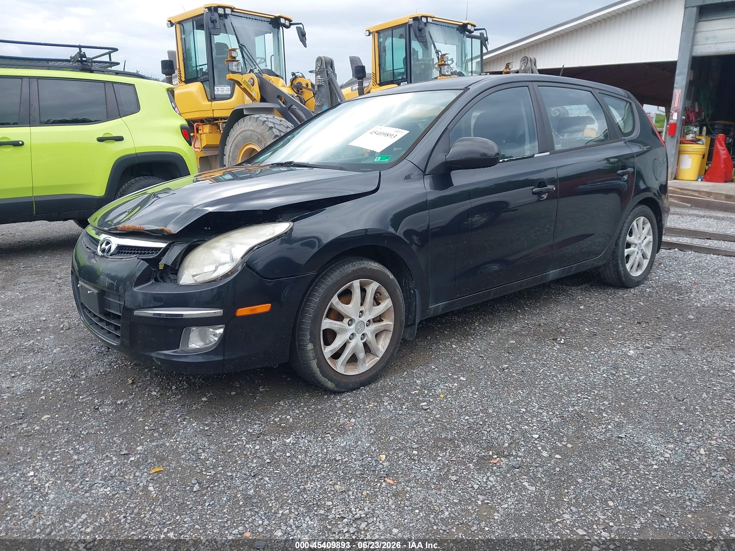 2009 Hyundai Elantra Touring   Черный vin: KMHDC86E09U036654