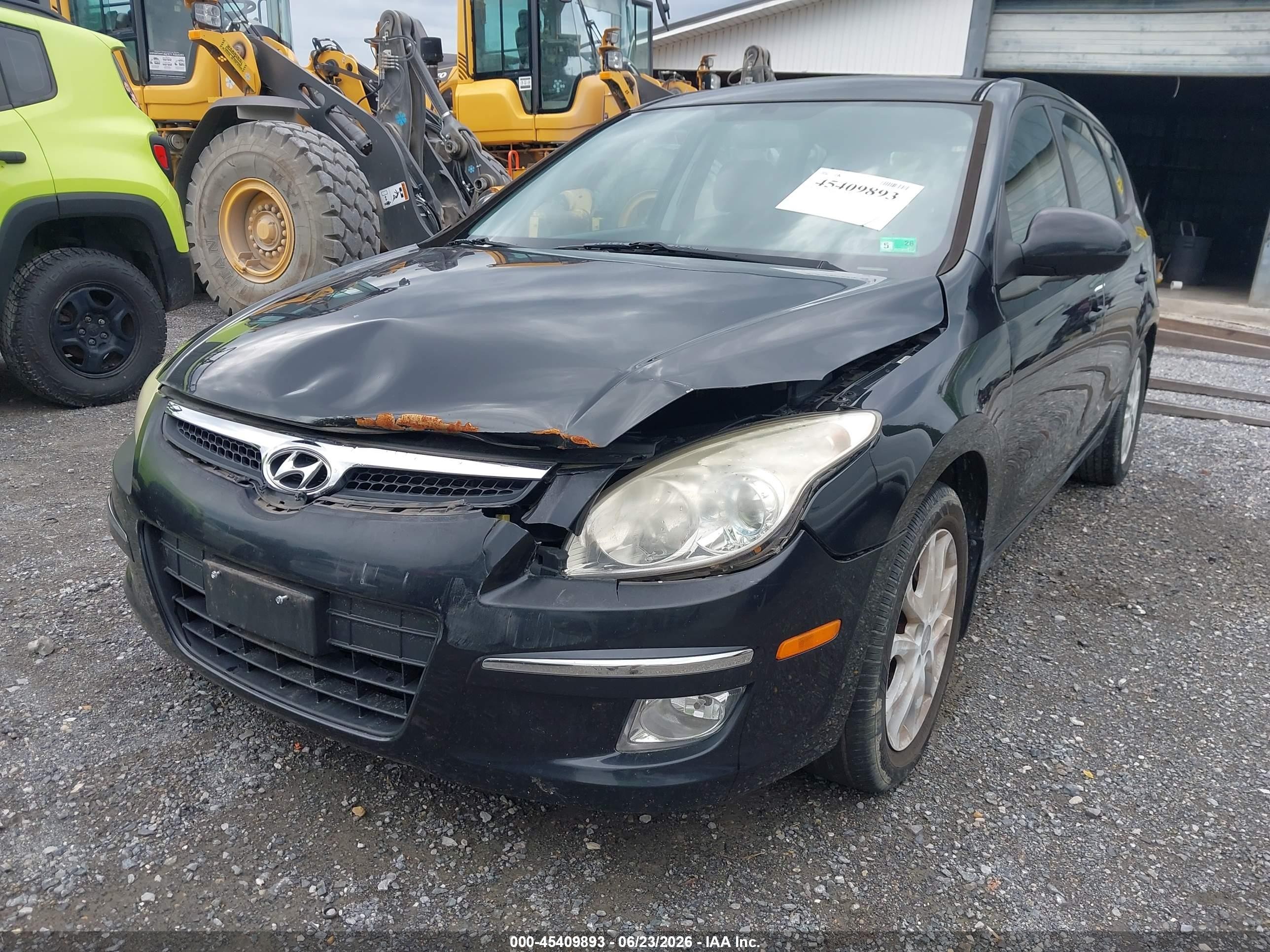 2009 Hyundai Elantra Touring   Черный vin: KMHDC86E09U036654