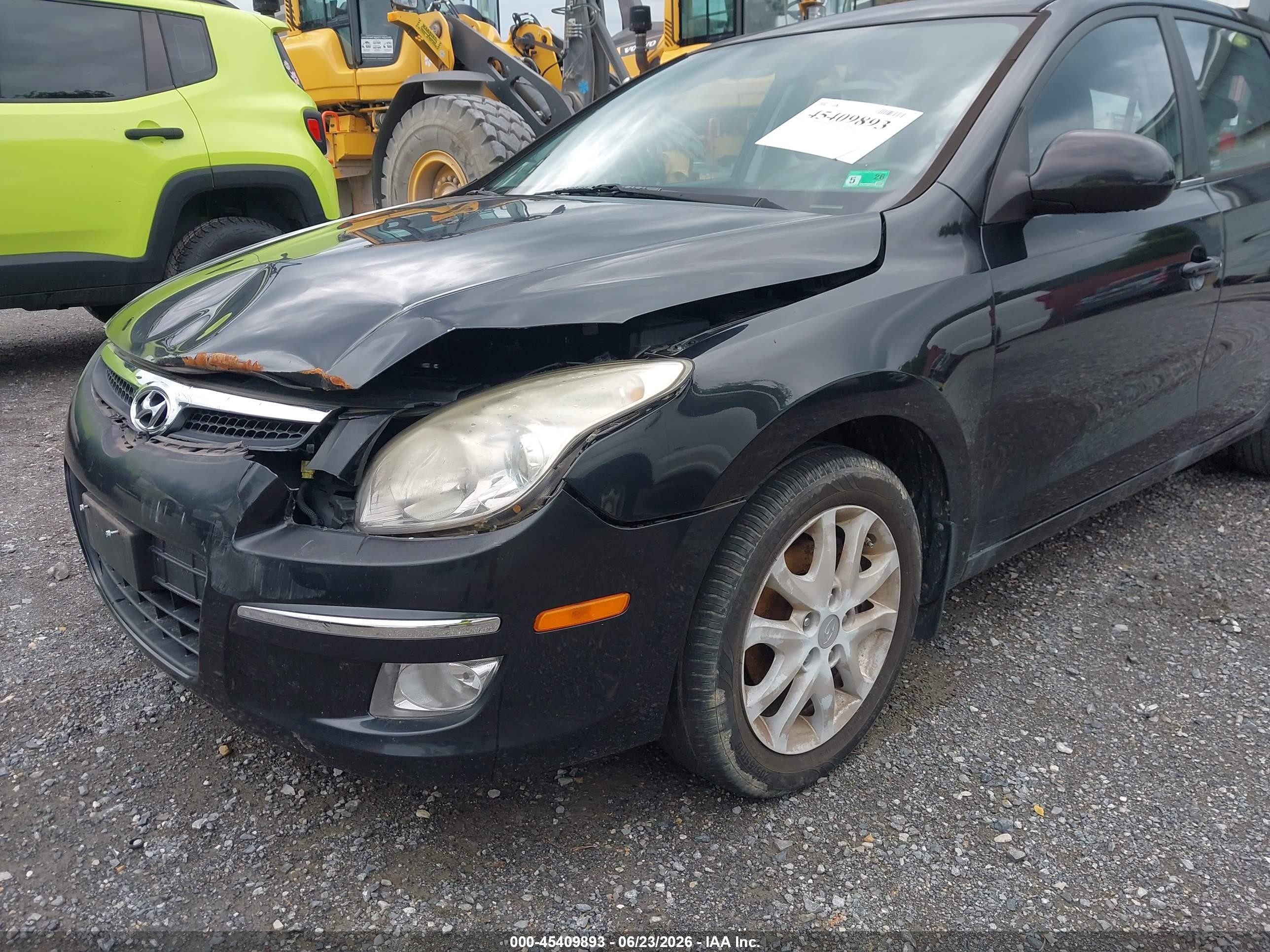 2009 Hyundai Elantra Touring   Черный vin: KMHDC86E09U036654