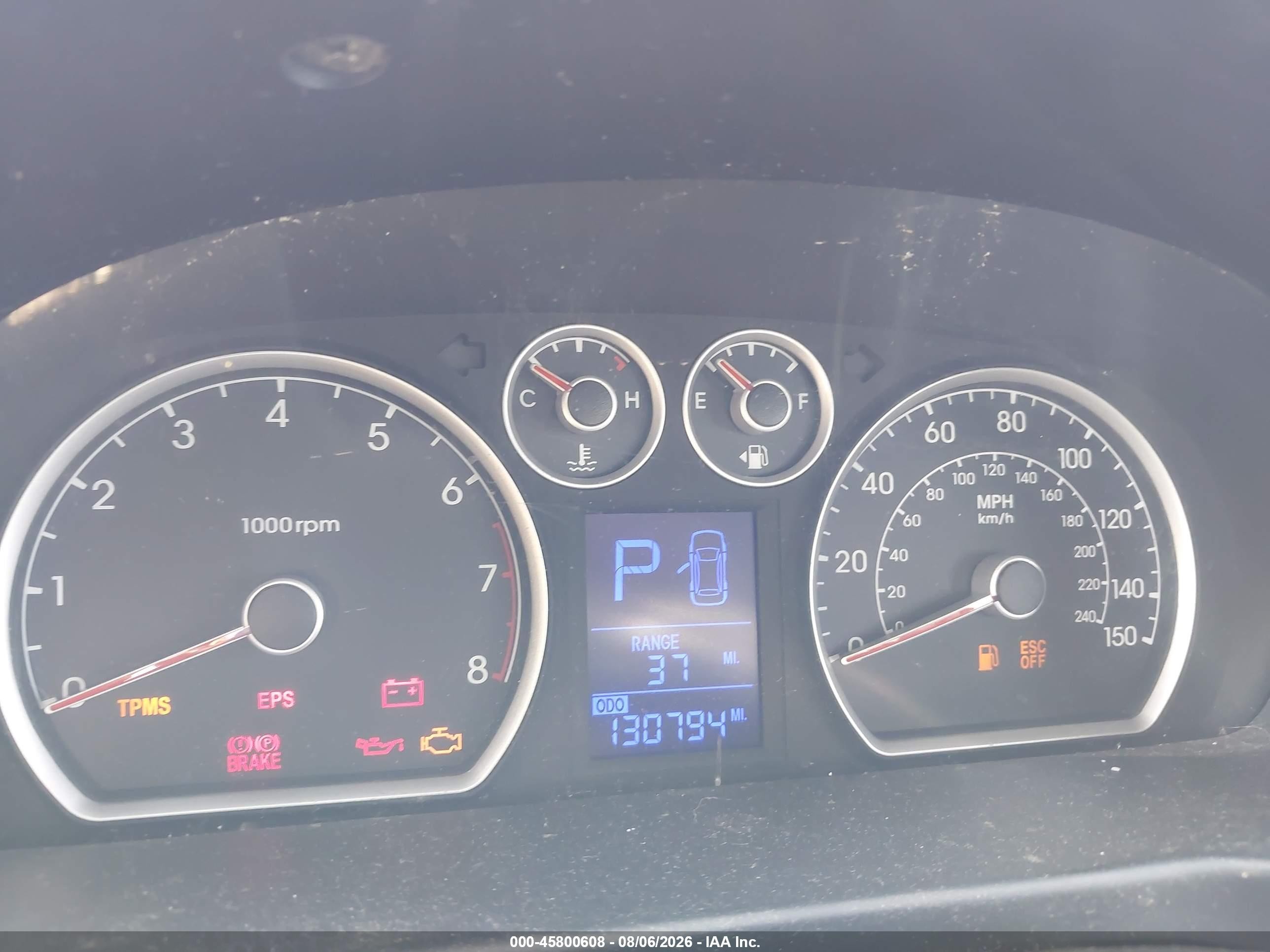 2009 Hyundai Elantra Touring   Gray vin: KMHDC86E19U038994