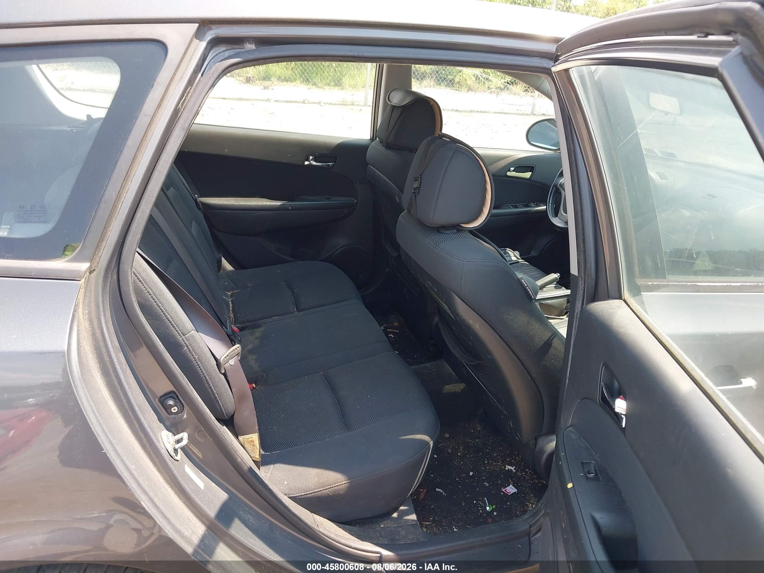 2009 Hyundai Elantra Touring   Gray vin: KMHDC86E19U038994