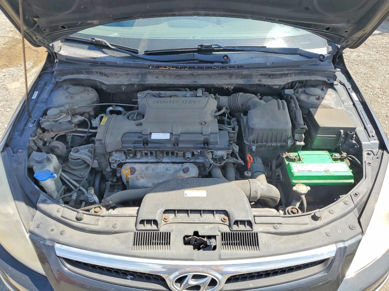 2009 Hyundai Elantra Touring Черный vin: KMHDC86E29U040267