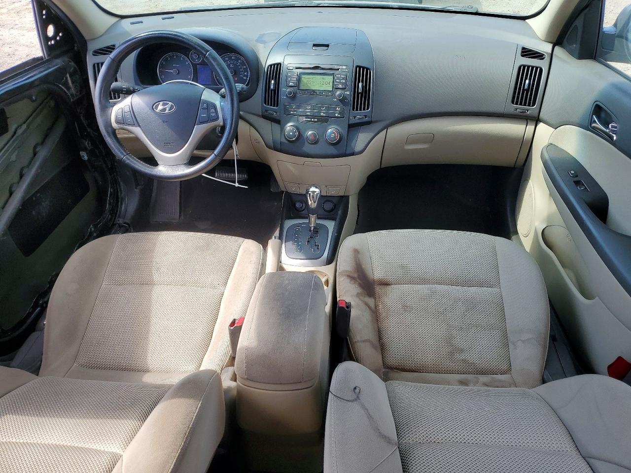 2009 Hyundai Elantra Touring Черный vin: KMHDC86E29U040267