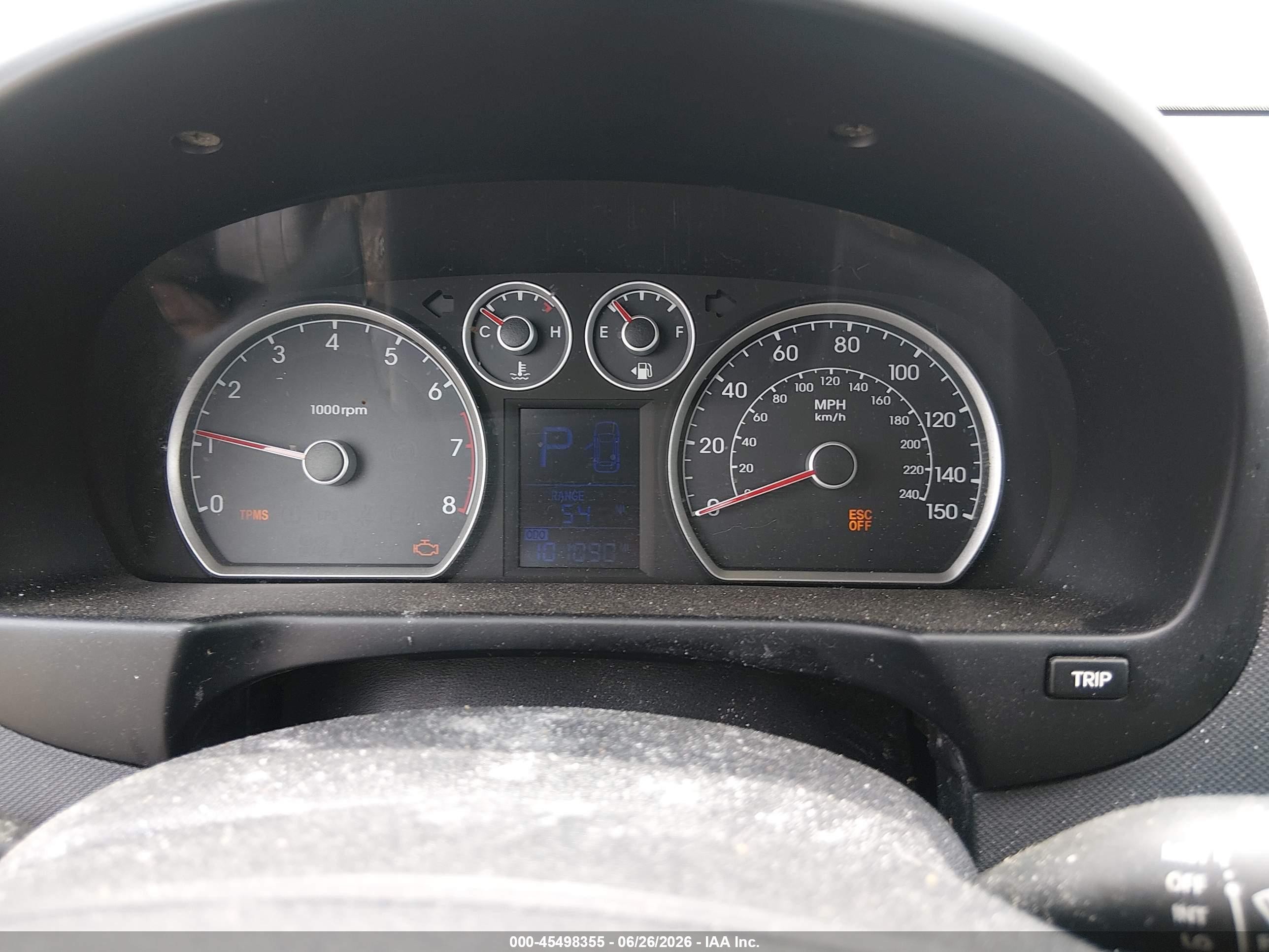 2009 Hyundai Elantra Touring   Черный vin: KMHDC86E89U038474