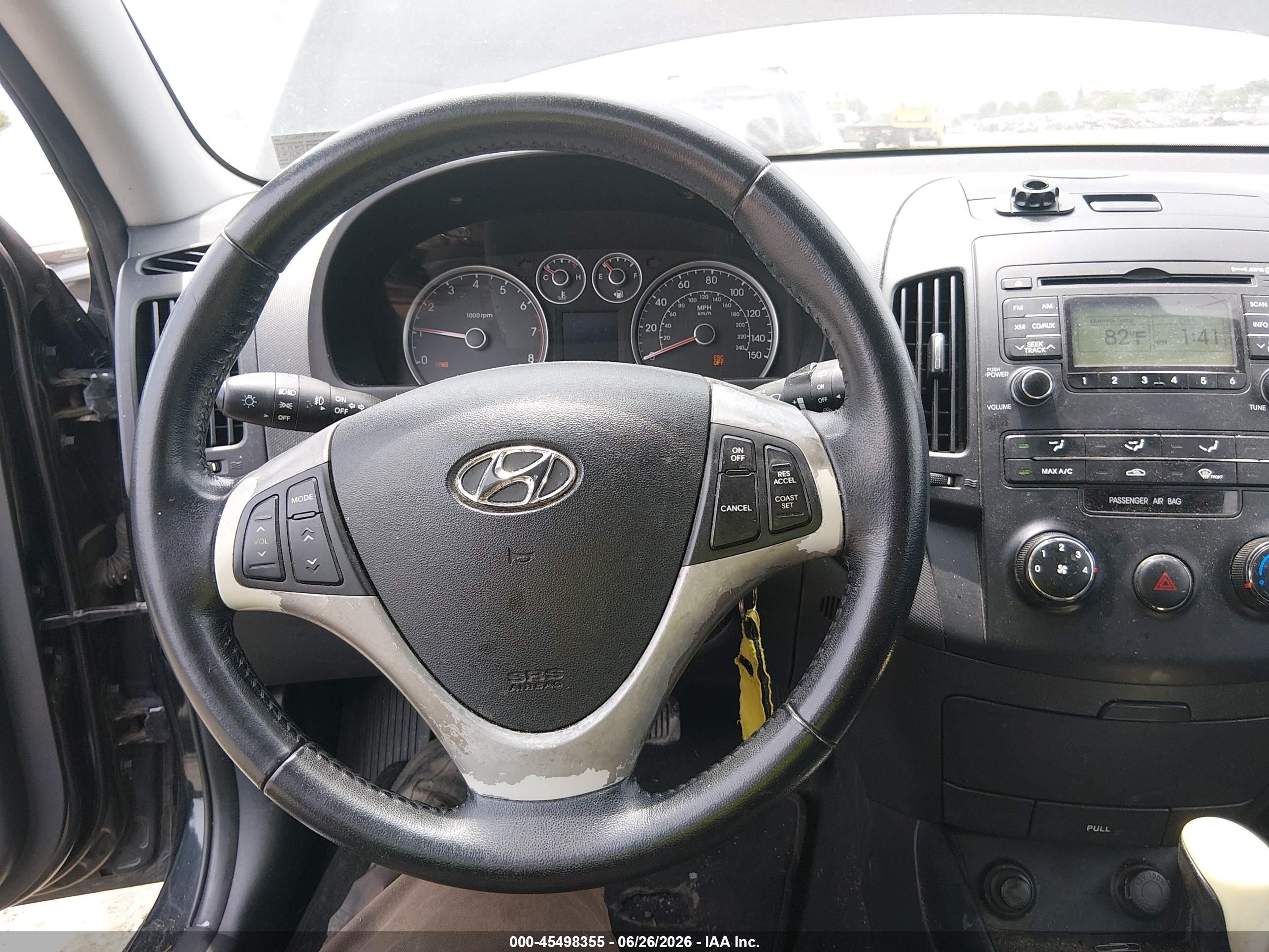 2009 Hyundai Elantra Touring   Черный vin: KMHDC86E89U038474