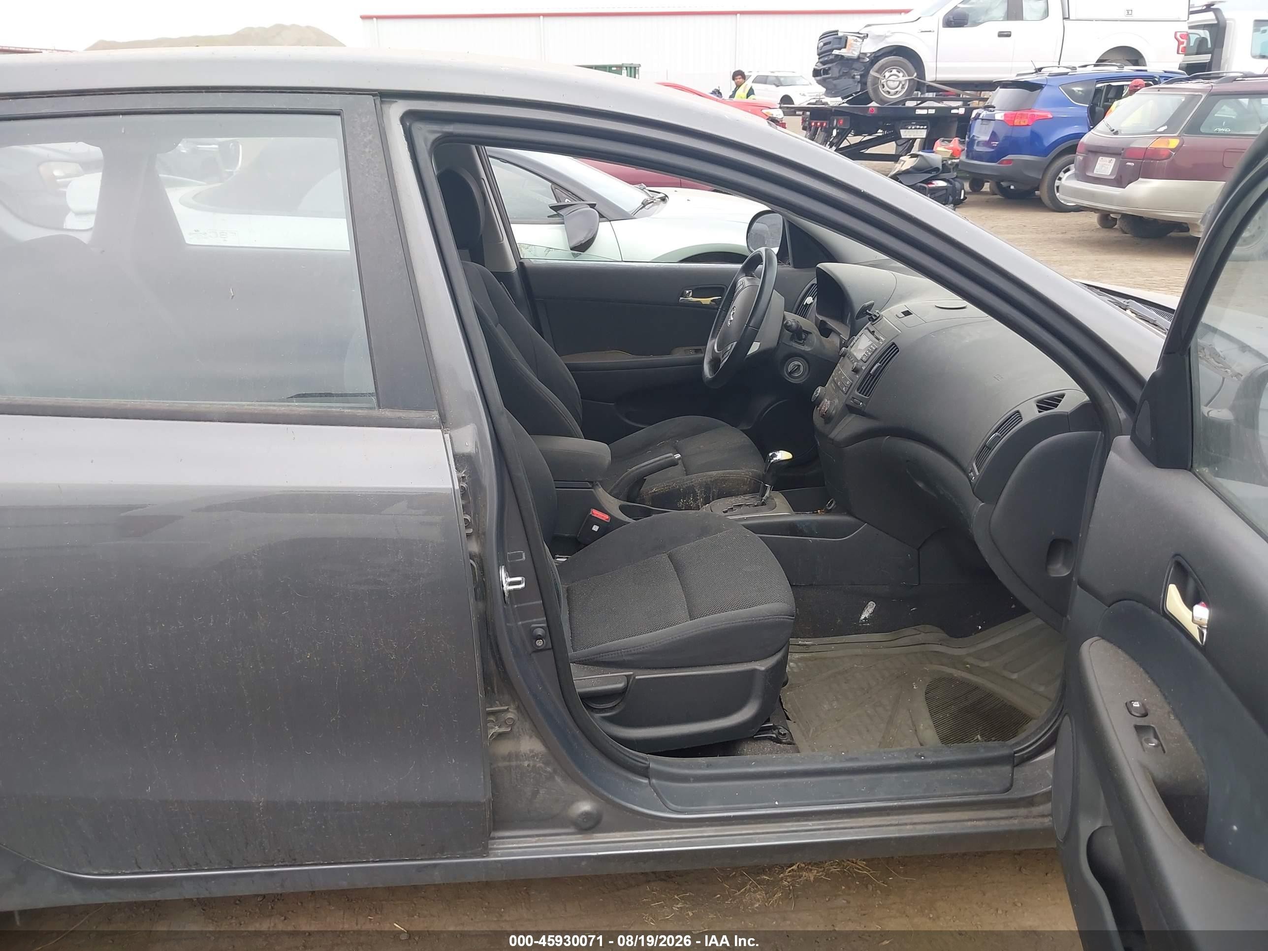 2009 Hyundai Elantra Touring   Серый vin: KMHDC86E89U044260