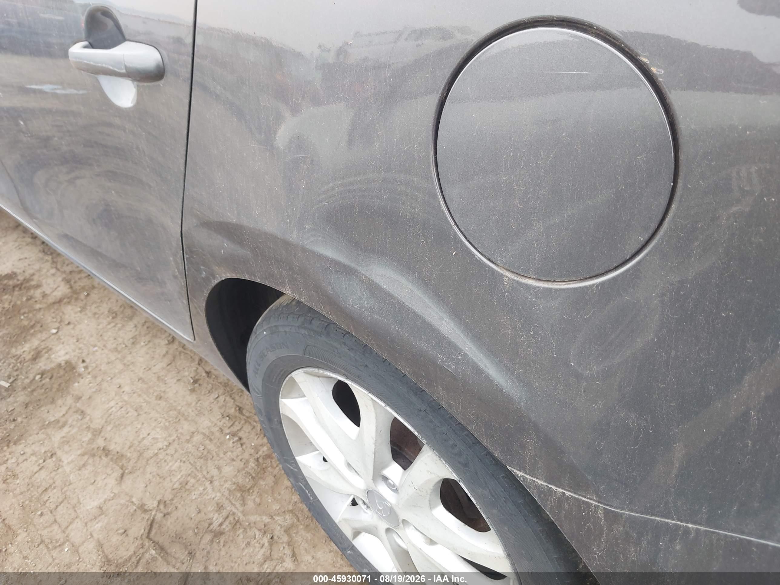 2009 Hyundai Elantra Touring   Серый vin: KMHDC86E89U044260