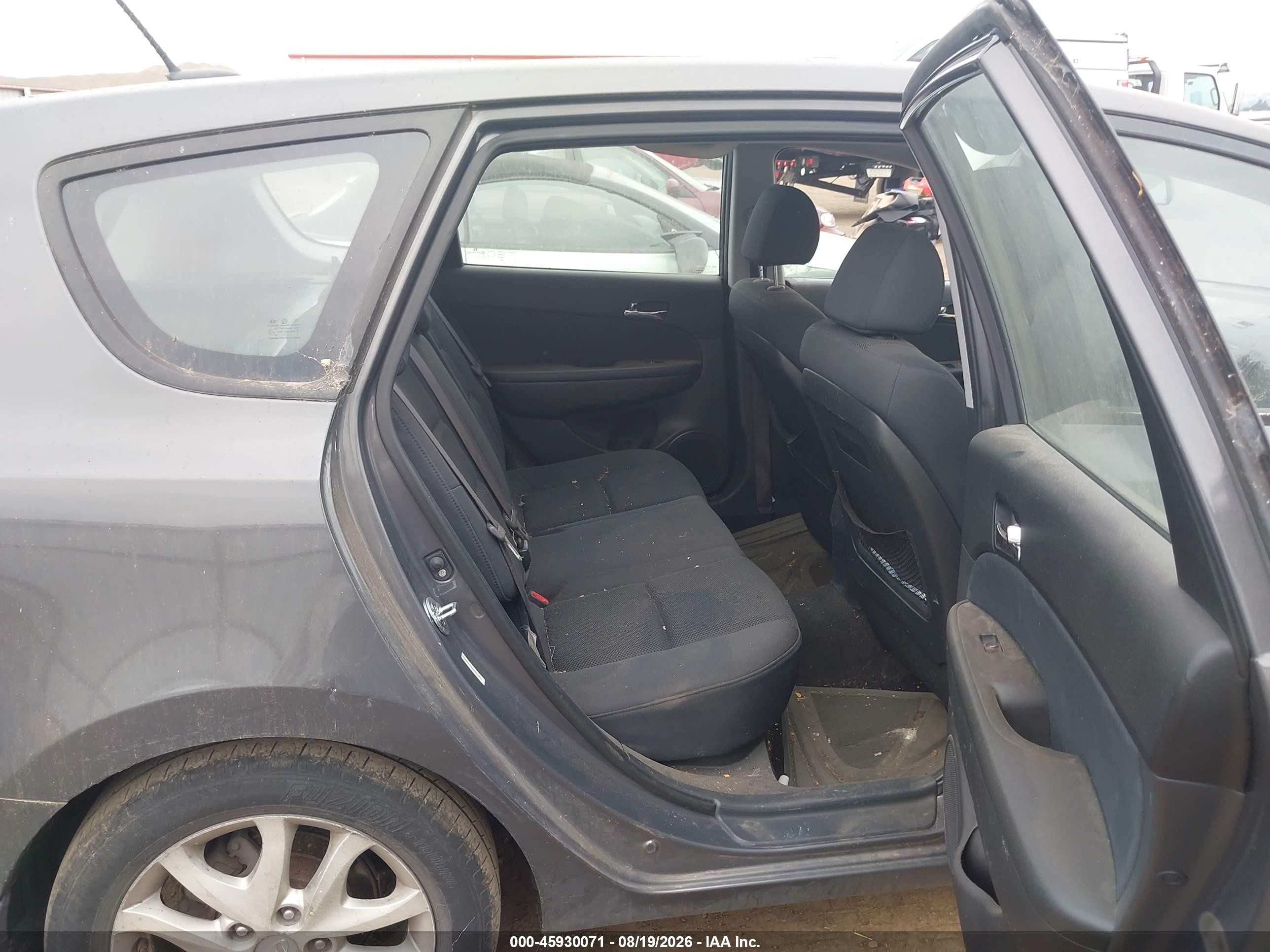 2009 Hyundai Elantra Touring   Серый vin: KMHDC86E89U044260