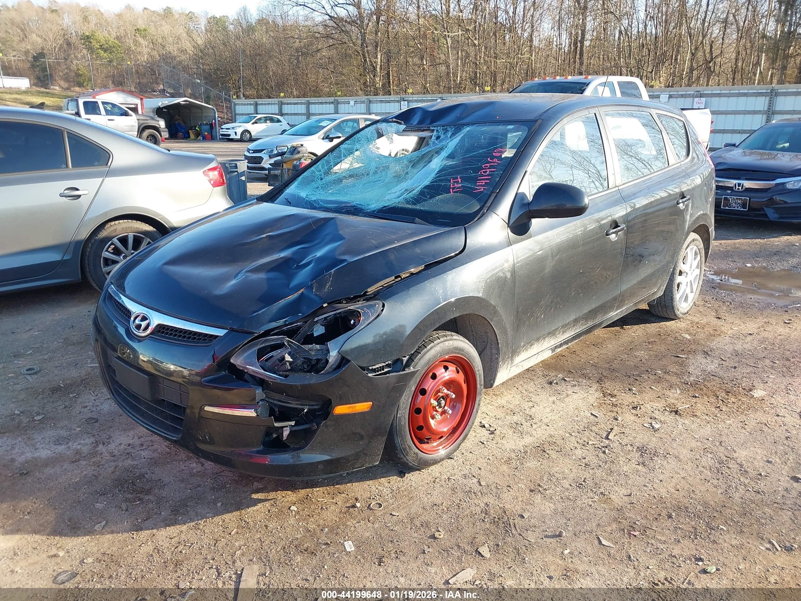 2009 Hyundai Elantra Touring Black vin: KMHDC86E99U041058