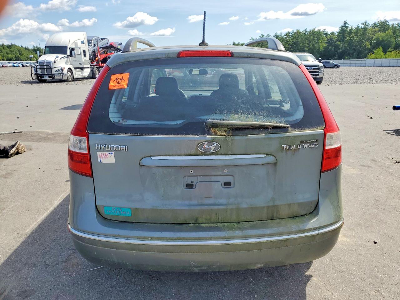 2010 Hyundai Elantra Touring Se Серый vin: KMHDC8AE0AU057841