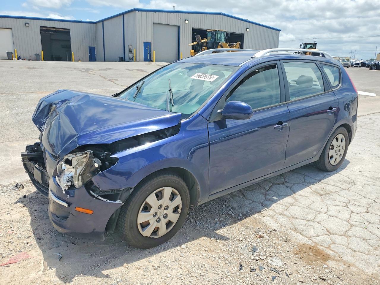 2011 Hyundai Elantra Touring Gls Blue vin: KMHDC8AE0BU088525