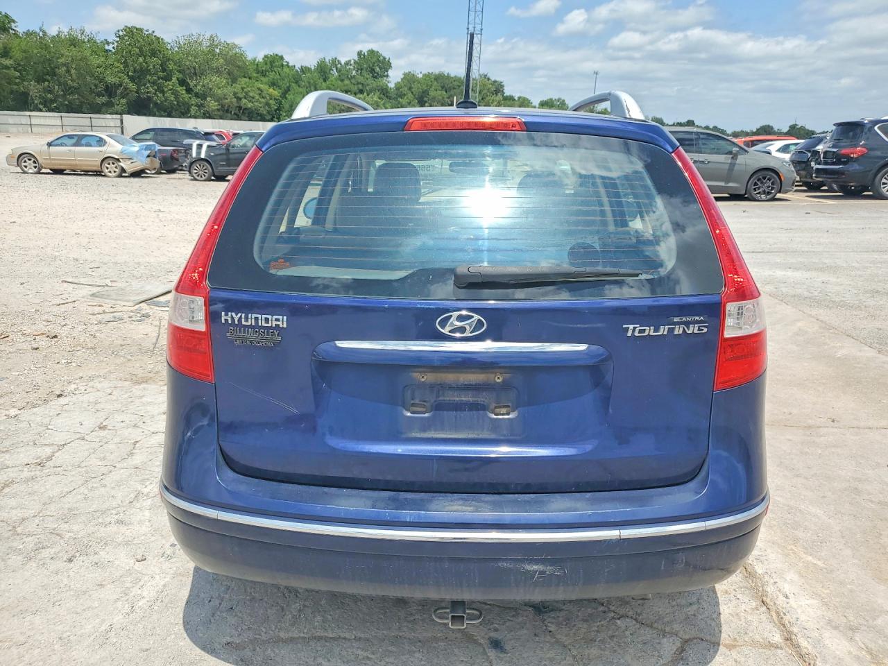 2011 Hyundai Elantra Touring Gls Blue vin: KMHDC8AE0BU088525
