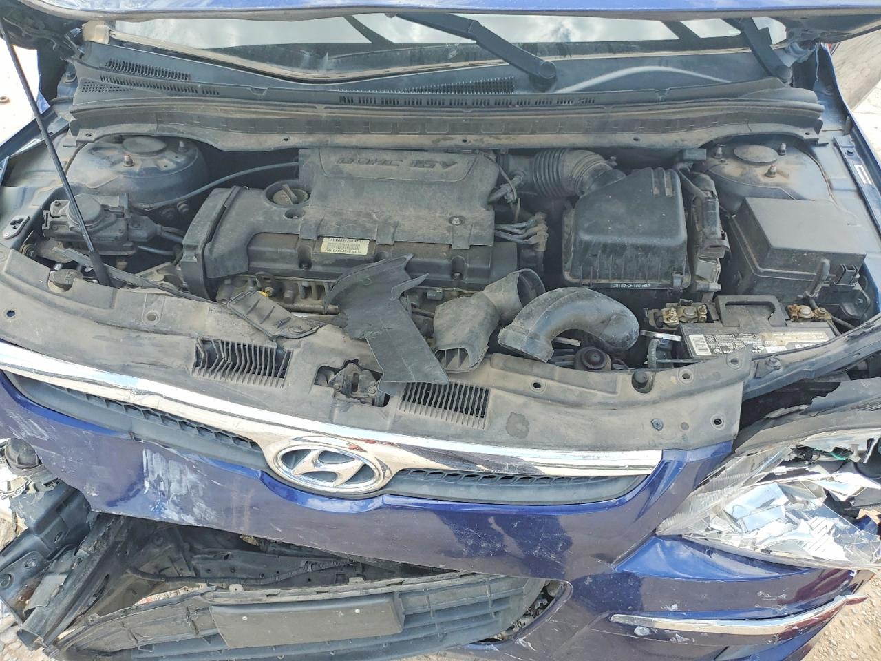 2011 Hyundai Elantra Touring Gls Blue vin: KMHDC8AE0BU088525