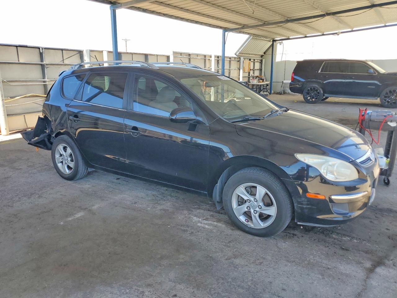 2011 Hyundai Elantra Touring Gls Black vin: KMHDC8AE0BU122530
