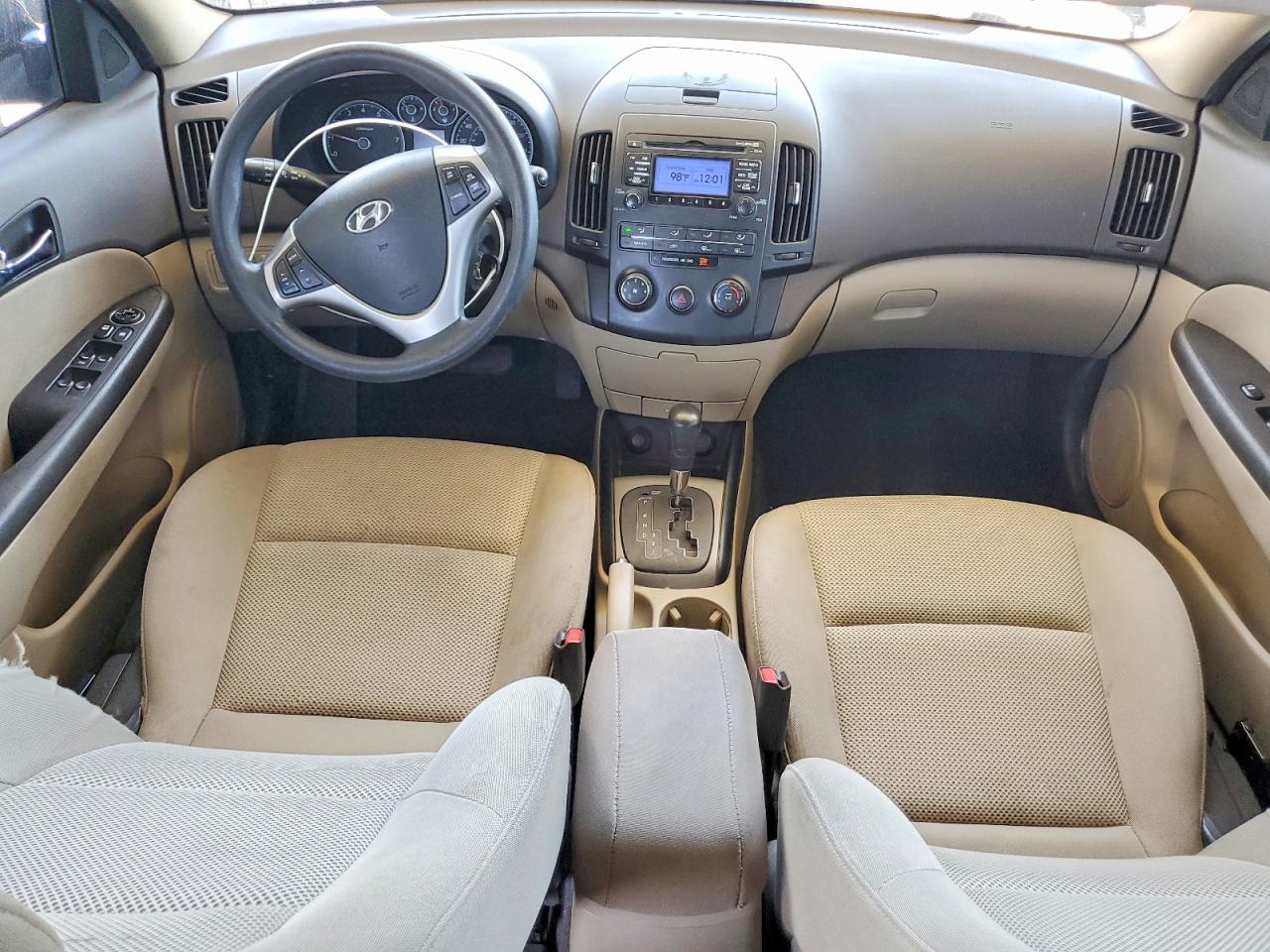 2011 Hyundai Elantra Touring Gls Black vin: KMHDC8AE0BU122530