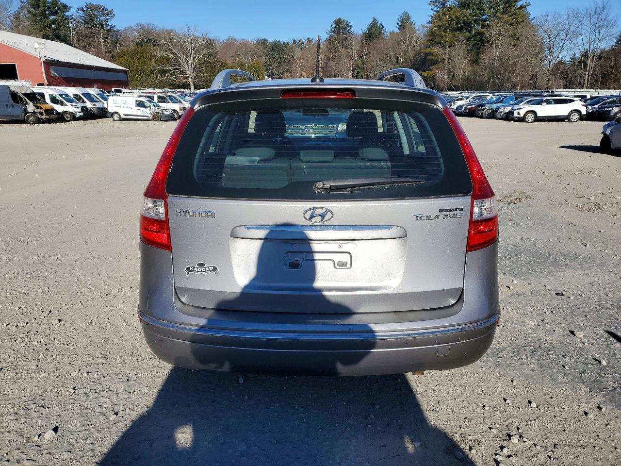 2011 Hyundai Elantra Touring Gls Gray vin: KMHDC8AE0BU124987