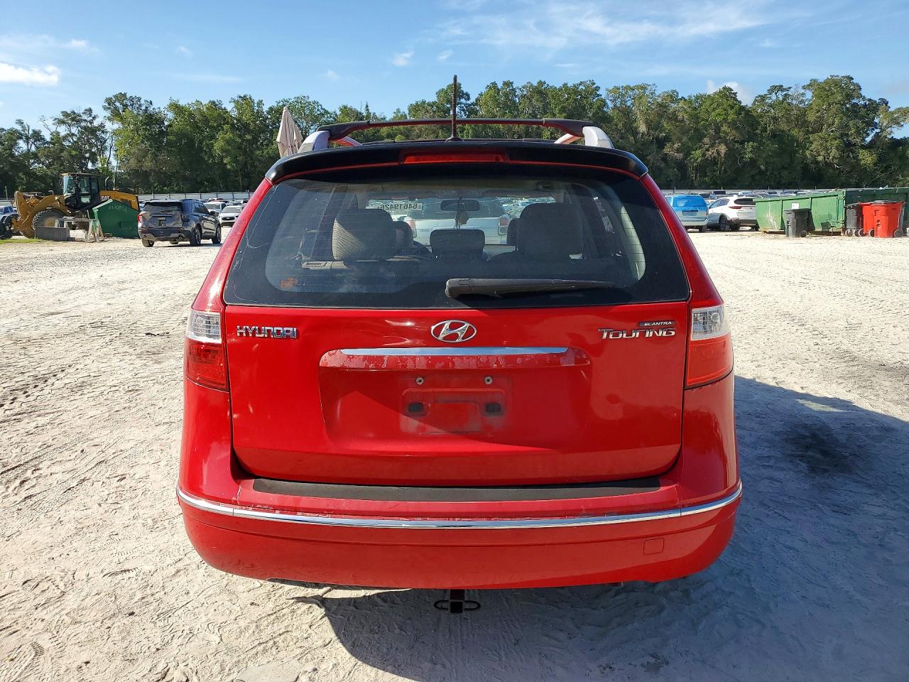 2012 Hyundai Elantra Touring Se Red vin: KMHDC8AE0CU127955