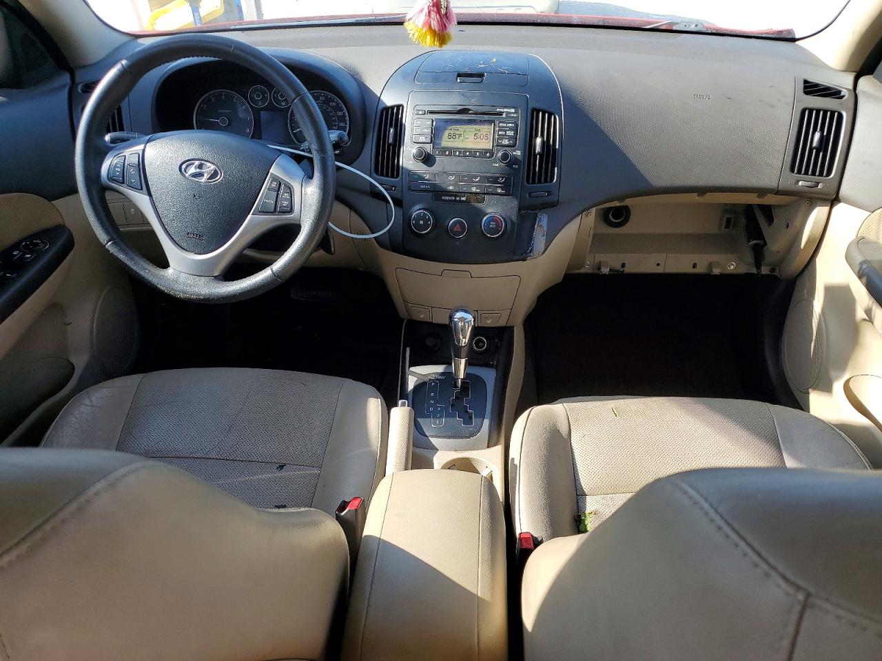 2012 Hyundai Elantra Touring Se Red vin: KMHDC8AE0CU127955