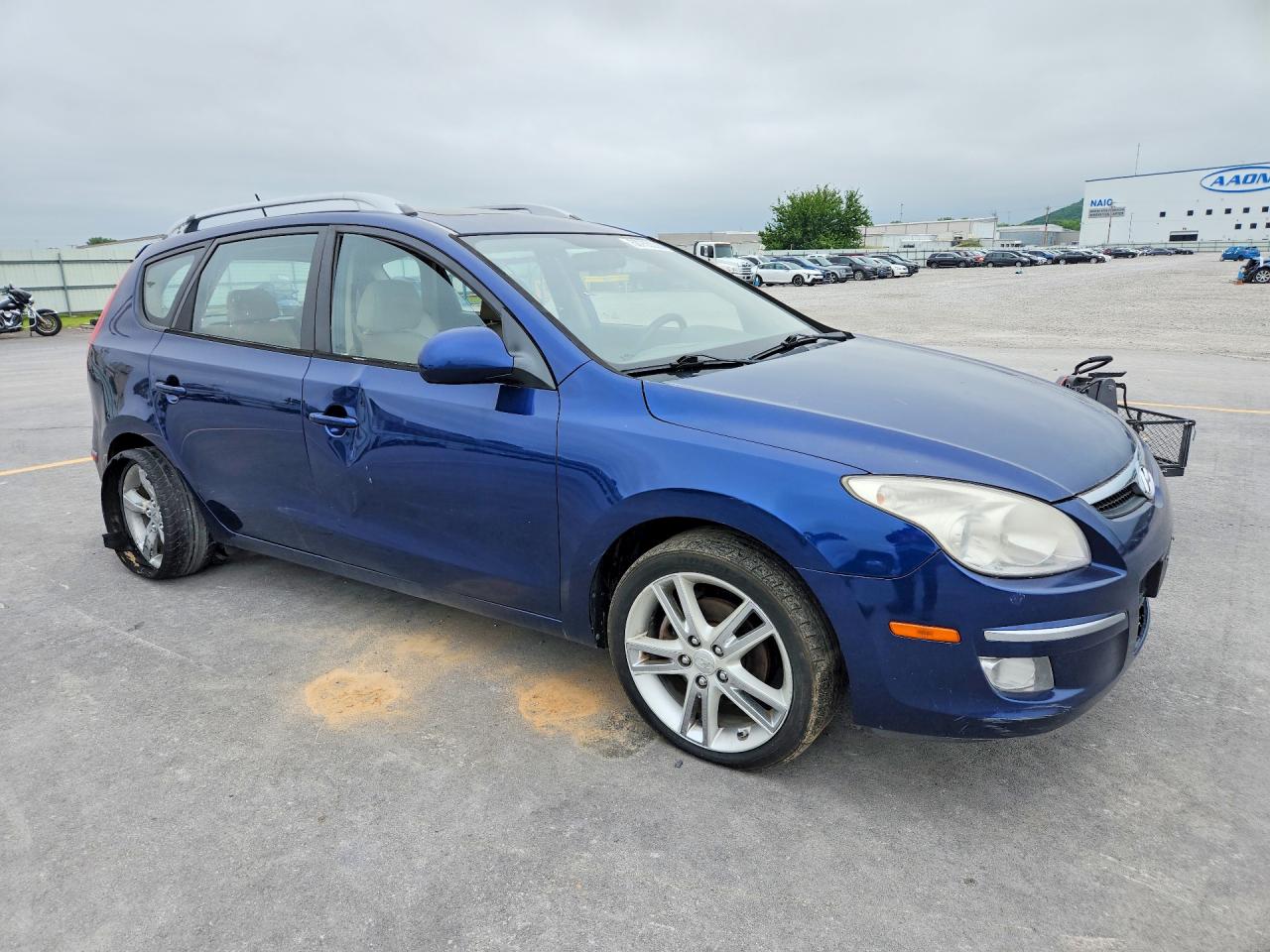 2012 Hyundai Elantra Touring Se Blue vin: KMHDC8AE0CU136638