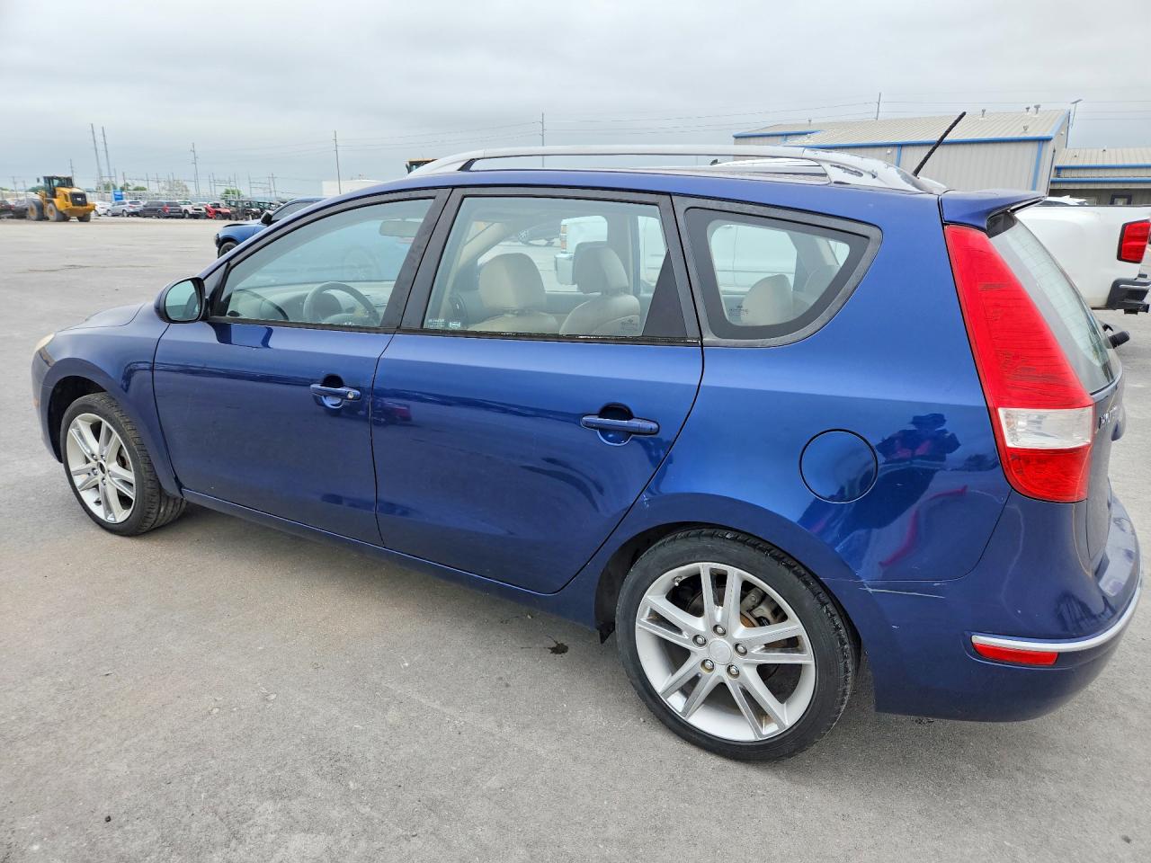 2012 Hyundai Elantra Touring Se Blue vin: KMHDC8AE0CU136638