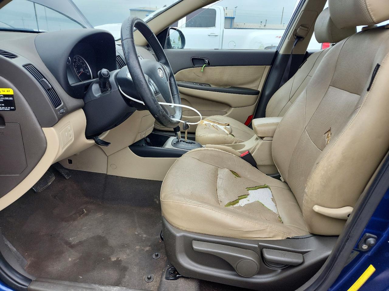 2012 Hyundai Elantra Touring Se Blue vin: KMHDC8AE0CU136638