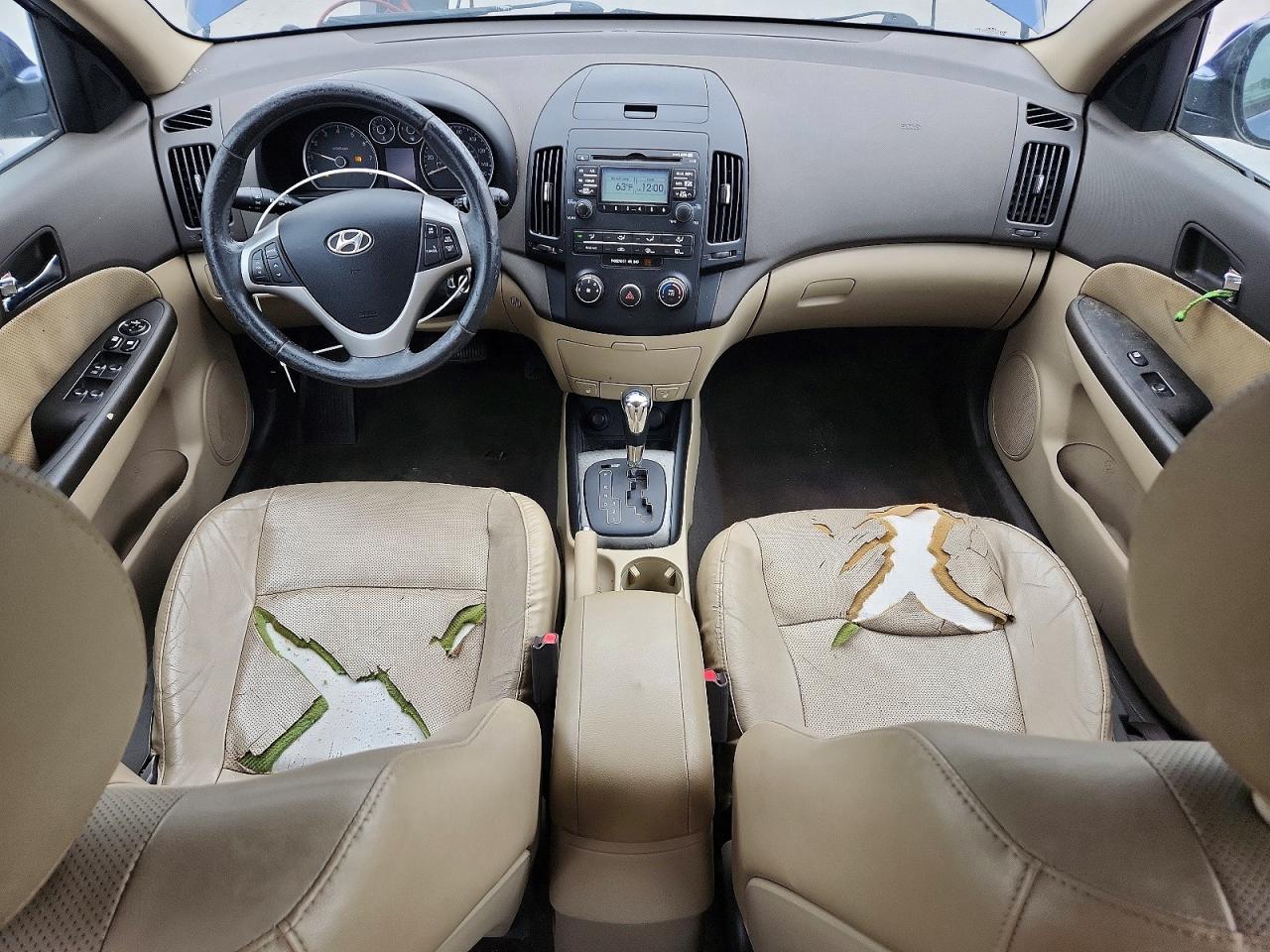 2012 Hyundai Elantra Touring Se Blue vin: KMHDC8AE0CU136638