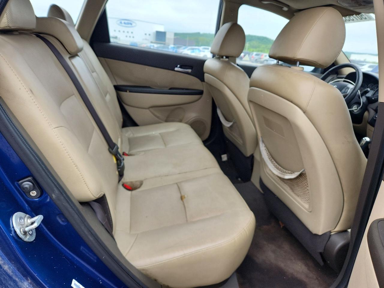 2012 Hyundai Elantra Touring Se Blue vin: KMHDC8AE0CU136638