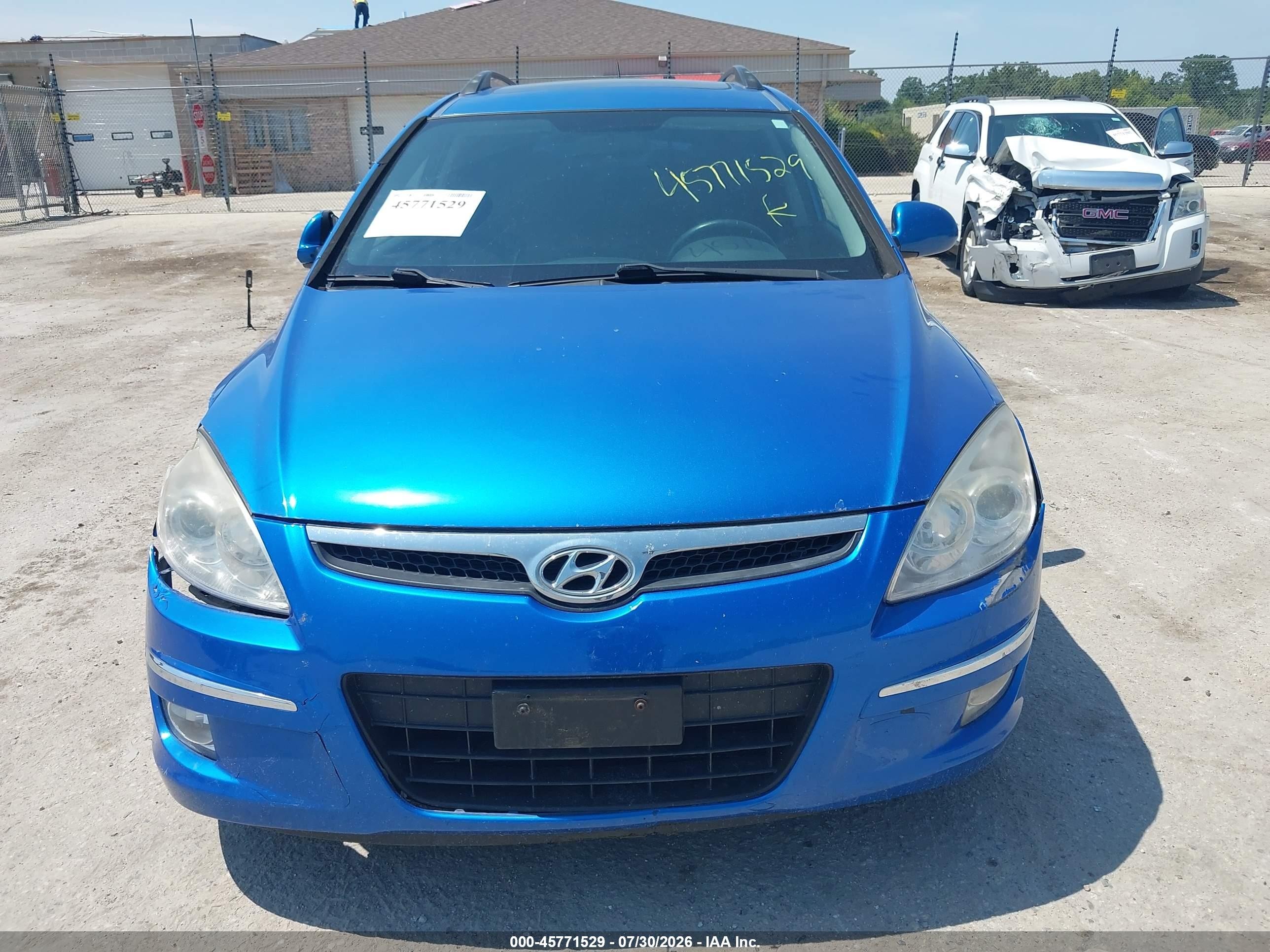 2010 Hyundai Elantra Touring Se Синий vin: KMHDC8AE1AU064572