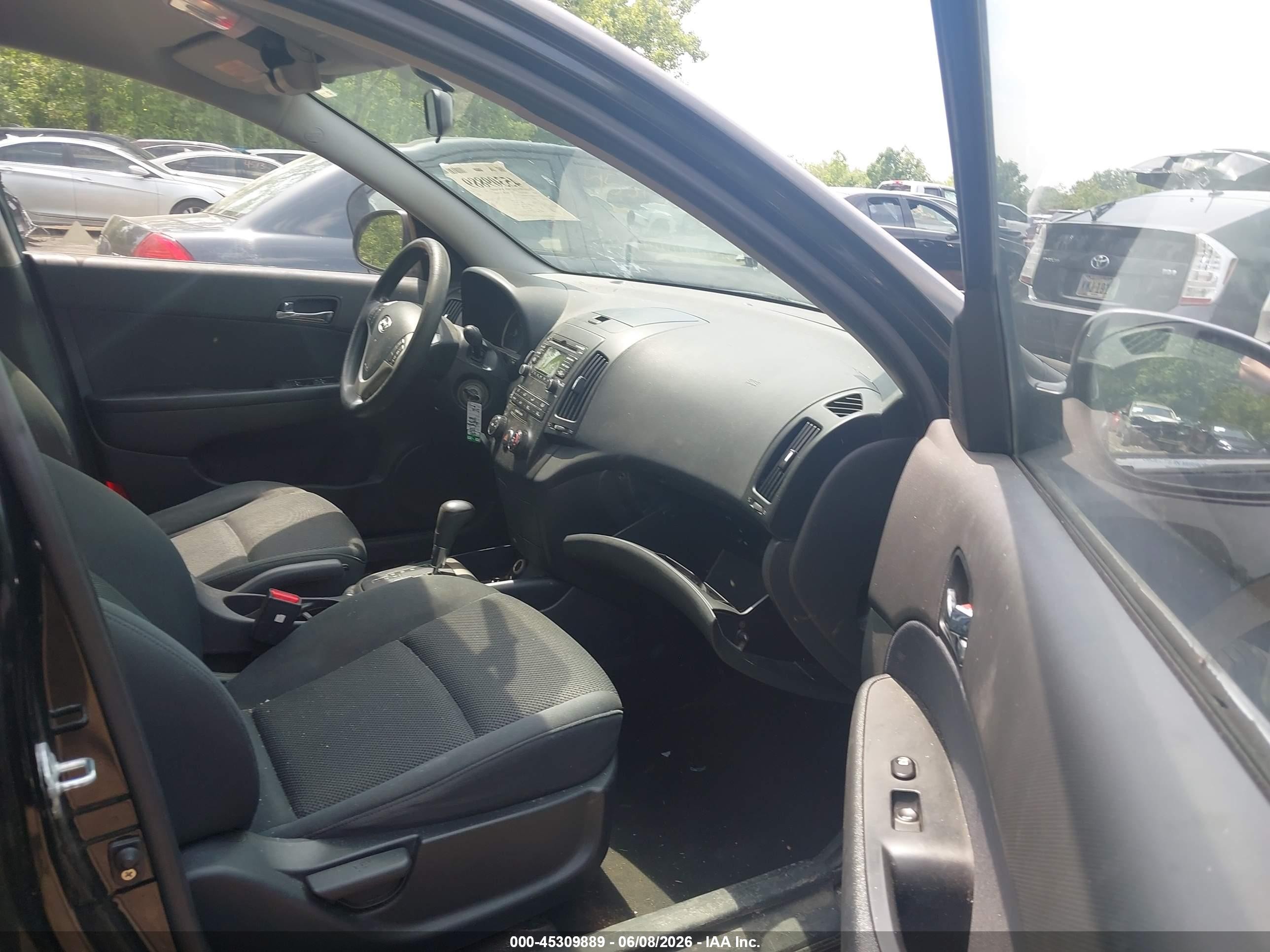 2010 Hyundai Elantra Touring Gls Черный vin: KMHDC8AE1AU068539