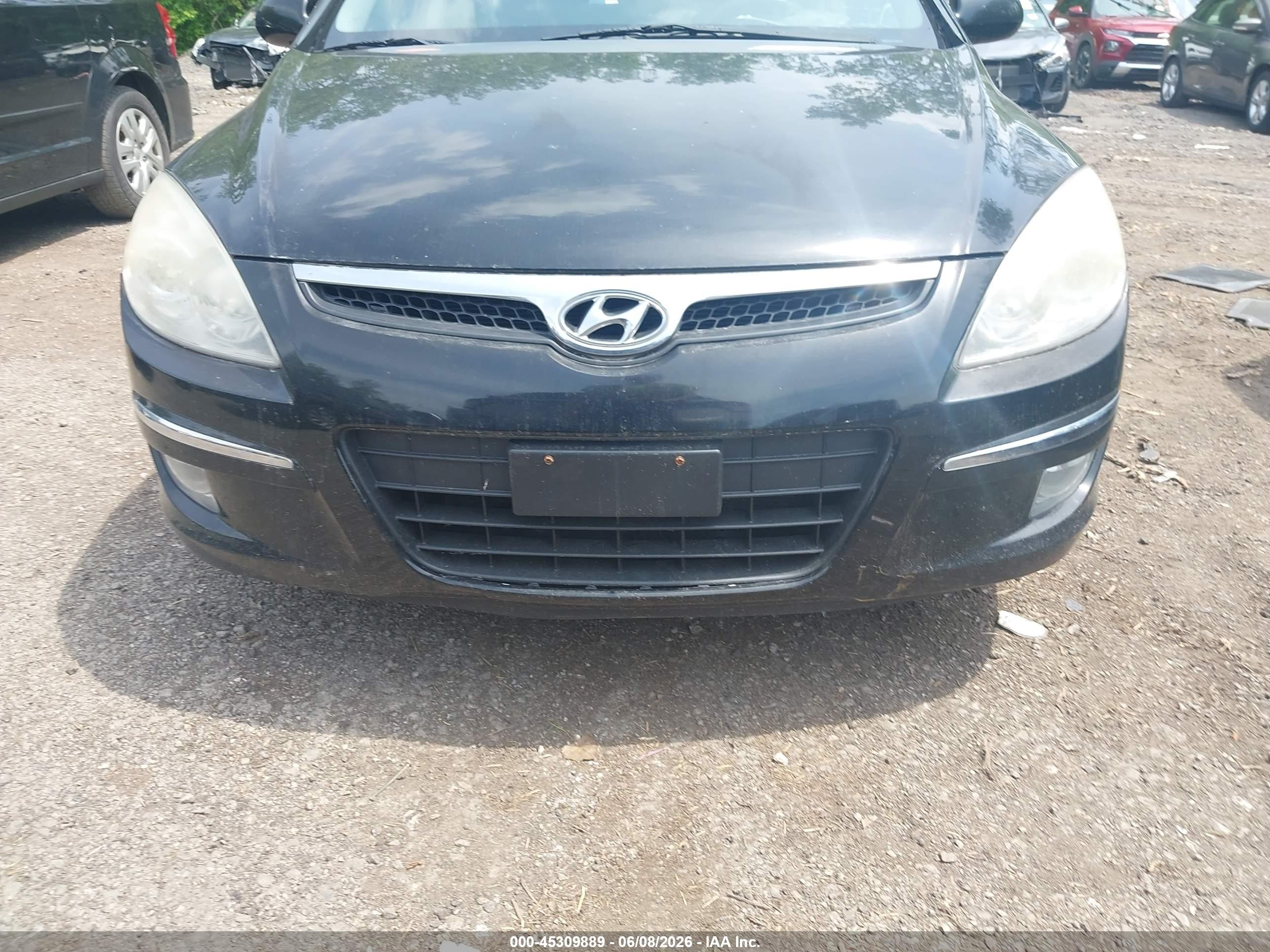 2010 Hyundai Elantra Touring Gls Черный vin: KMHDC8AE1AU068539