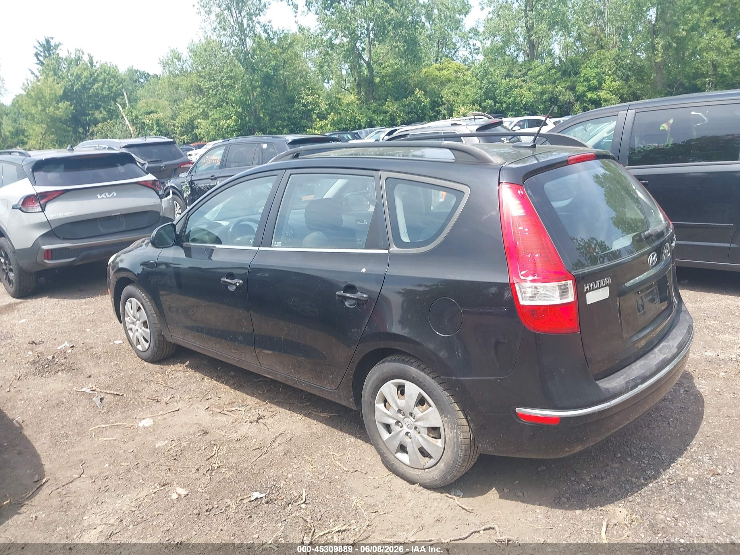2010 Hyundai Elantra Touring Gls Черный vin: KMHDC8AE1AU068539