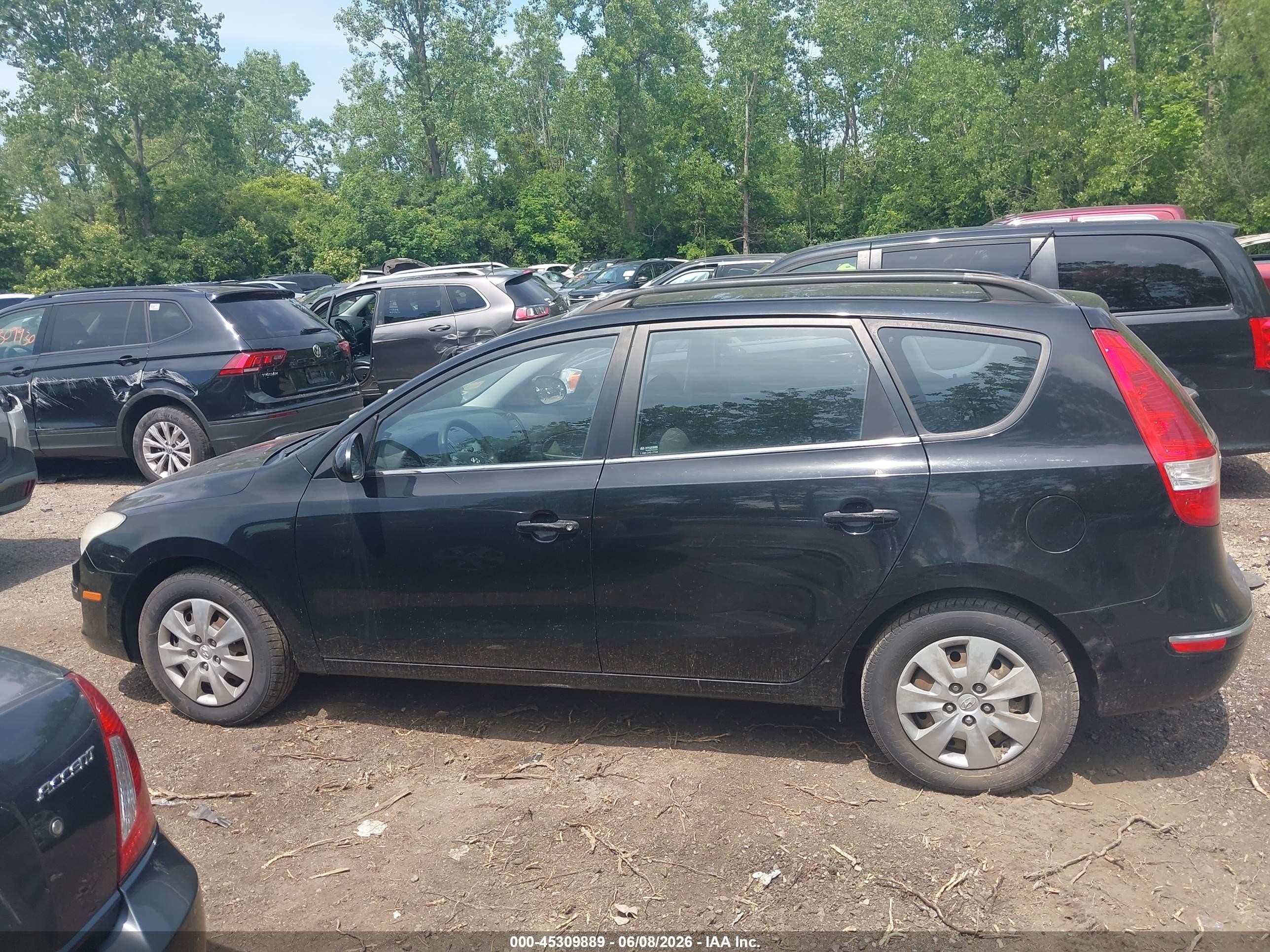 2010 Hyundai Elantra Touring Gls Черный vin: KMHDC8AE1AU068539