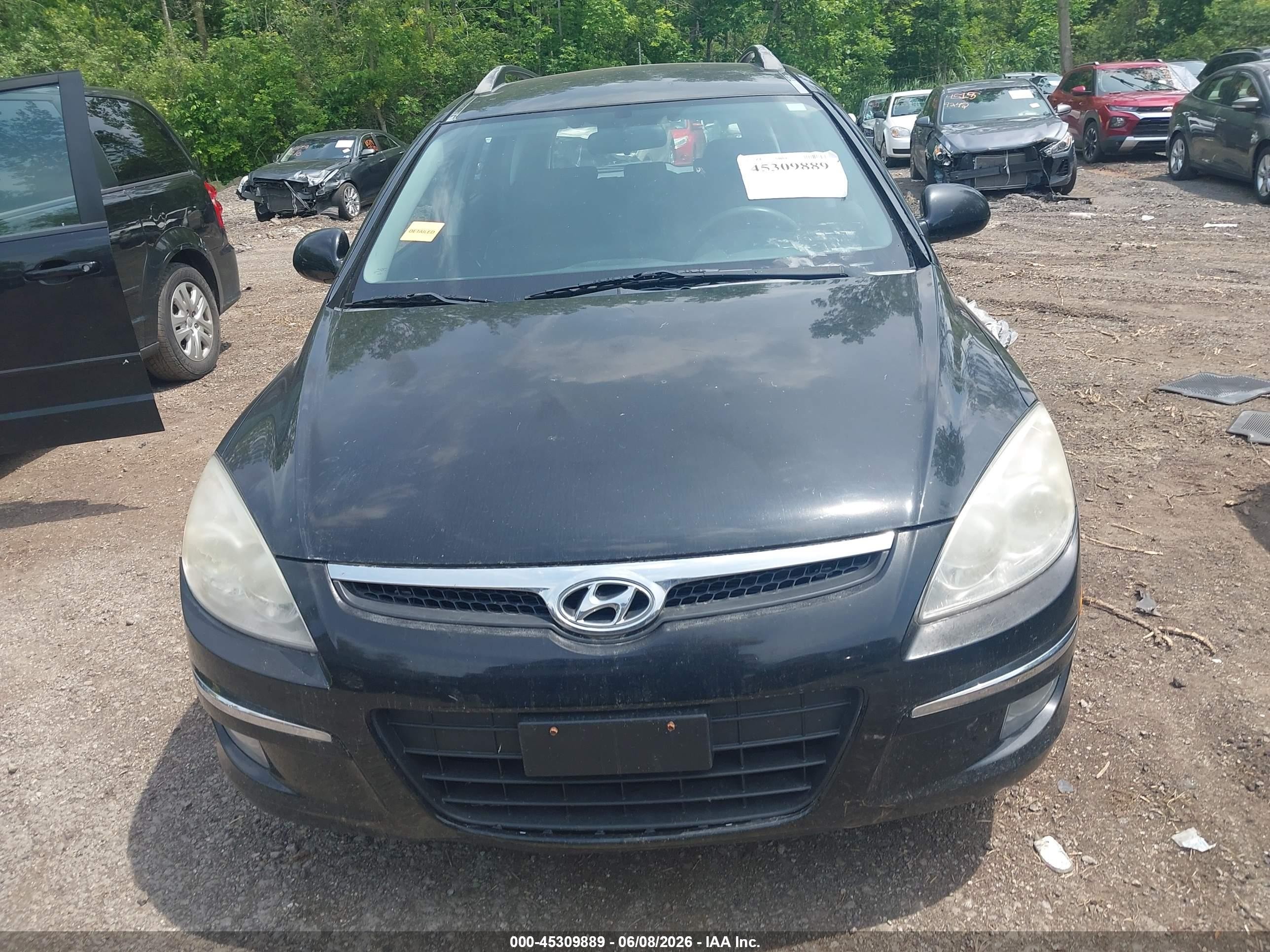 2010 Hyundai Elantra Touring Gls Черный vin: KMHDC8AE1AU068539