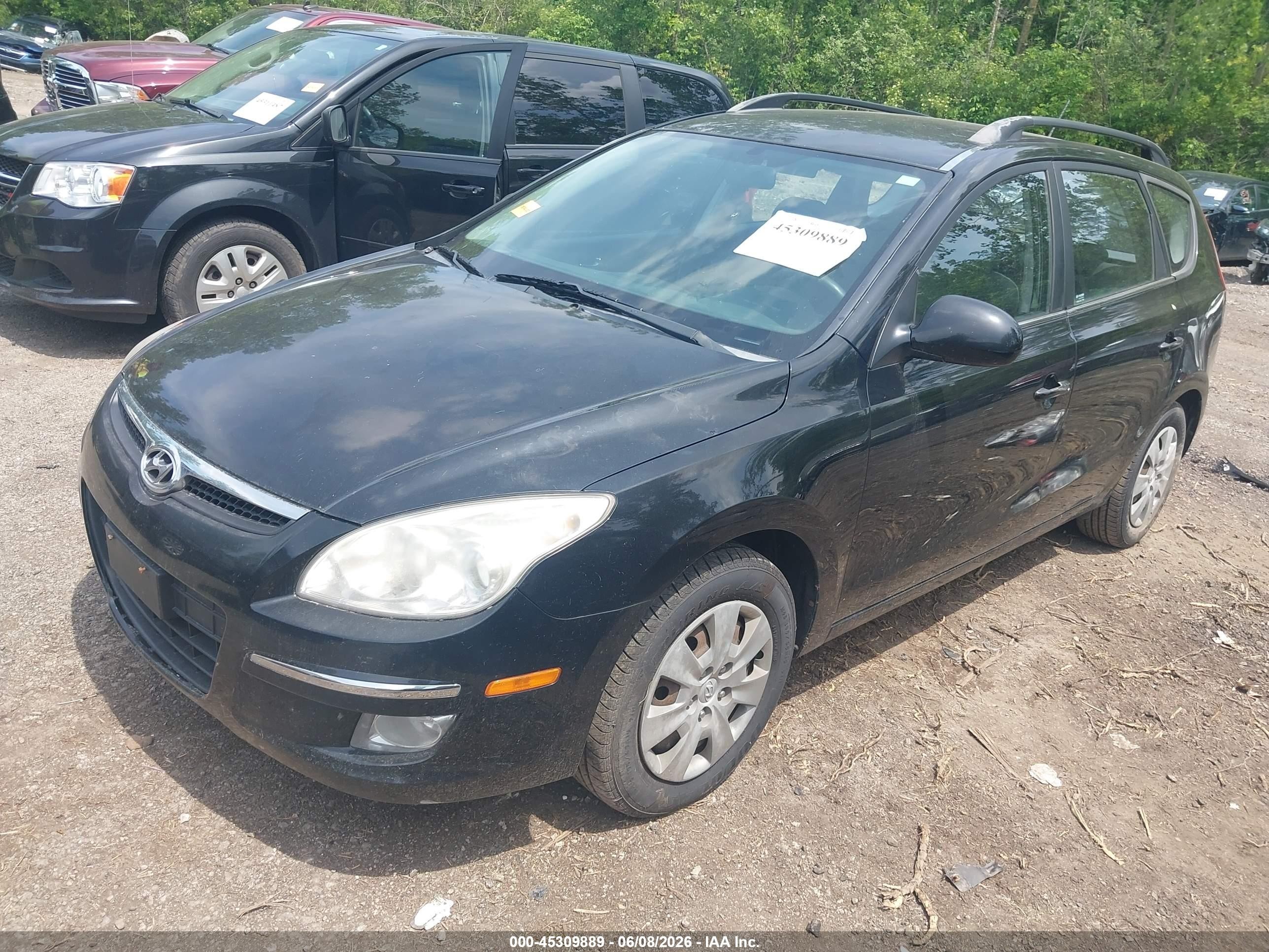 2010 Hyundai Elantra Touring Gls Черный vin: KMHDC8AE1AU068539