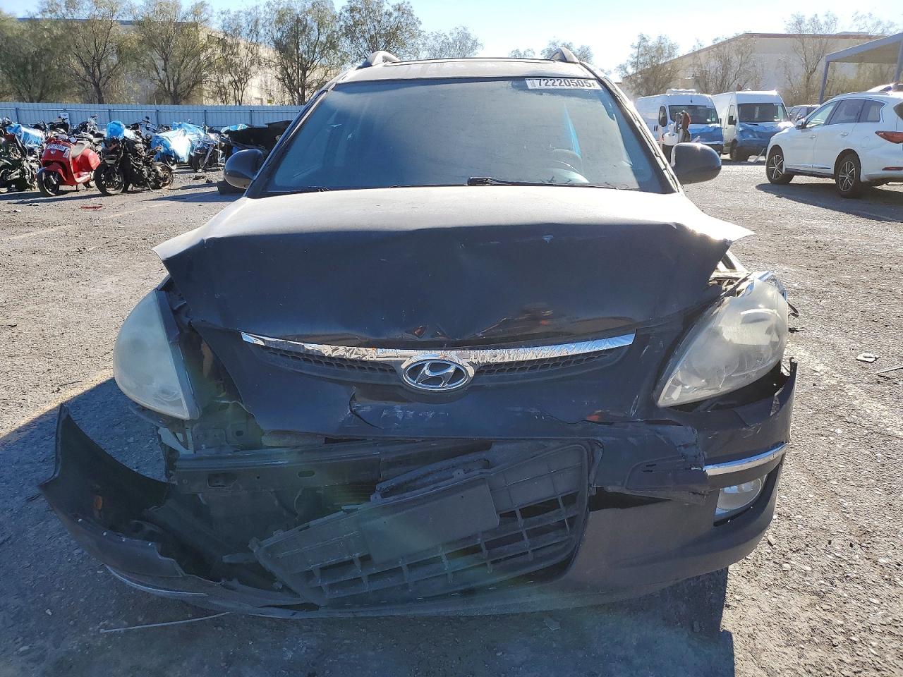 2010 Hyundai Elantra Touring Gls Black vin: KMHDC8AE1AU076656