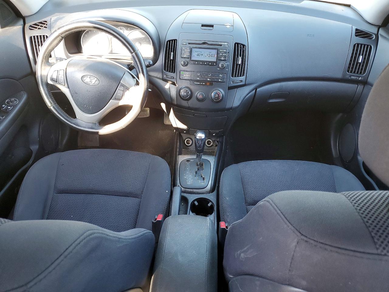 2010 Hyundai Elantra Touring Gls Black vin: KMHDC8AE1AU076656