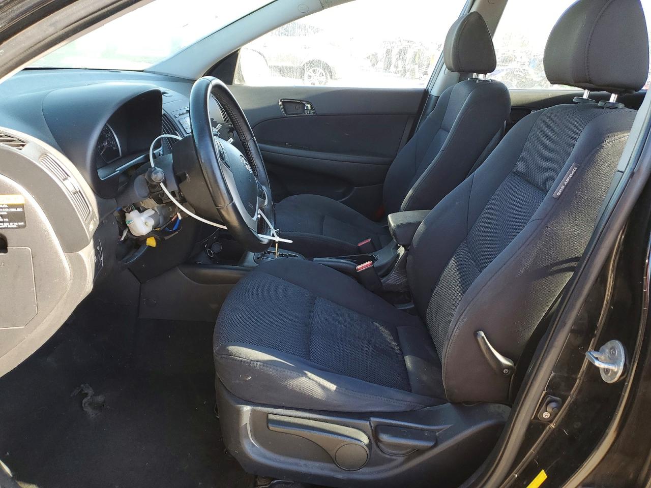 2010 Hyundai Elantra Touring Gls Black vin: KMHDC8AE1AU076656