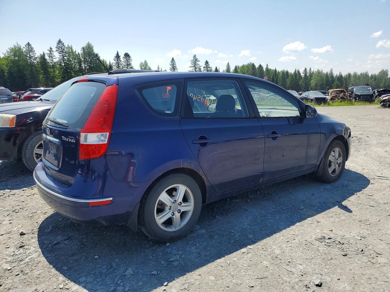 2011 Hyundai Elantra Touring Gls Blue vin: KMHDC8AE1BU086413
