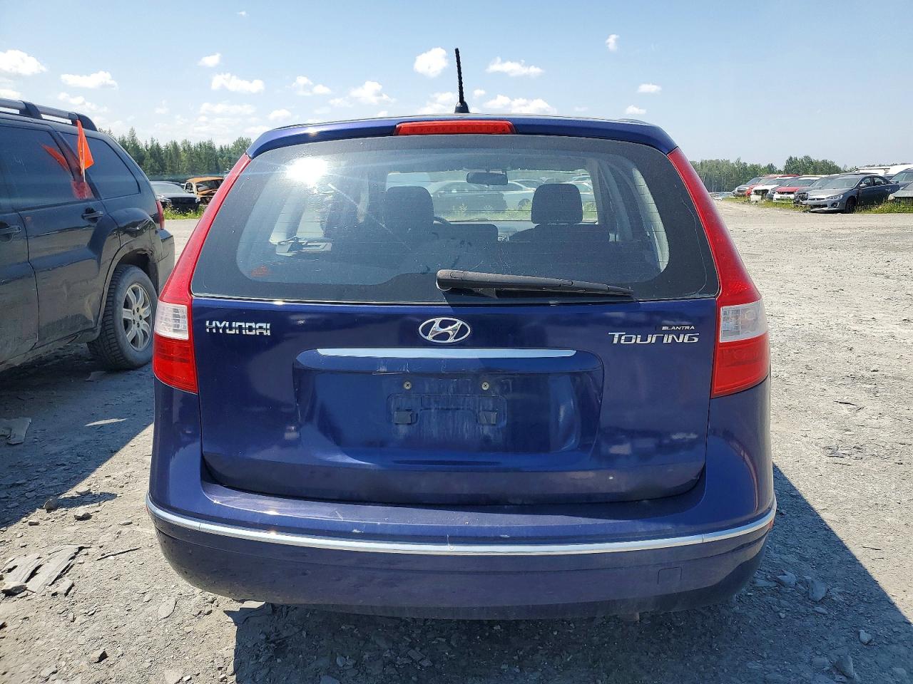 2011 Hyundai Elantra Touring Gls Blue vin: KMHDC8AE1BU086413