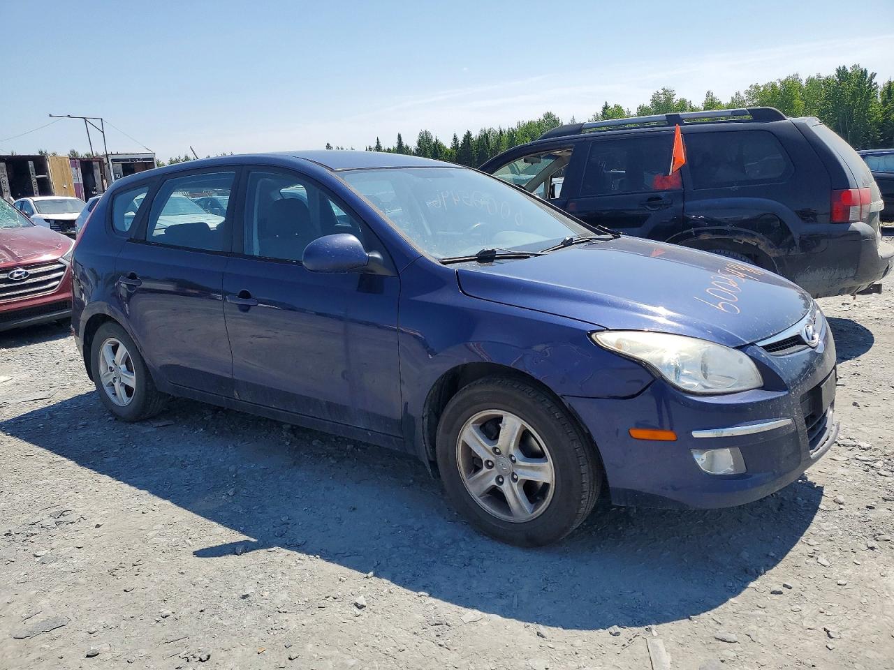 2011 Hyundai Elantra Touring Gls Blue vin: KMHDC8AE1BU086413