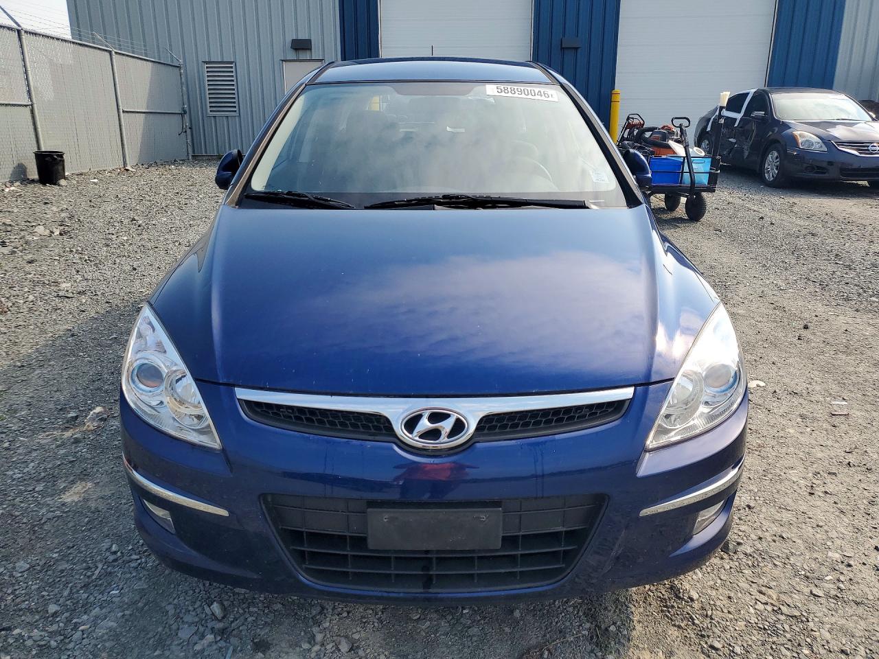 2011 Hyundai Elantra Touring Gls Blue vin: KMHDC8AE1BU104425