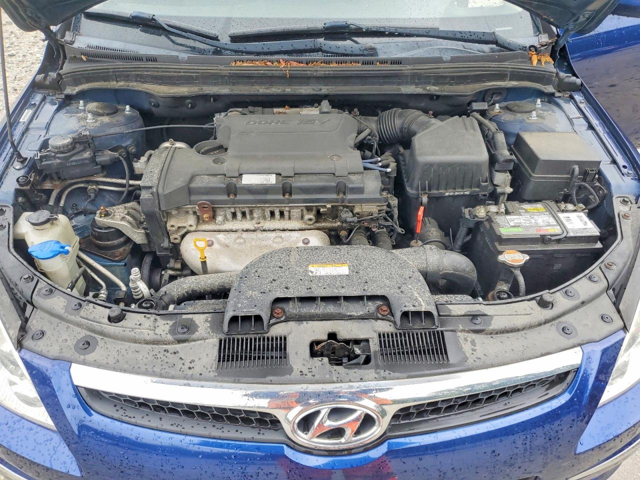 2011 Hyundai Elantra Touring Se Blue vin: KMHDC8AE1BU108717
